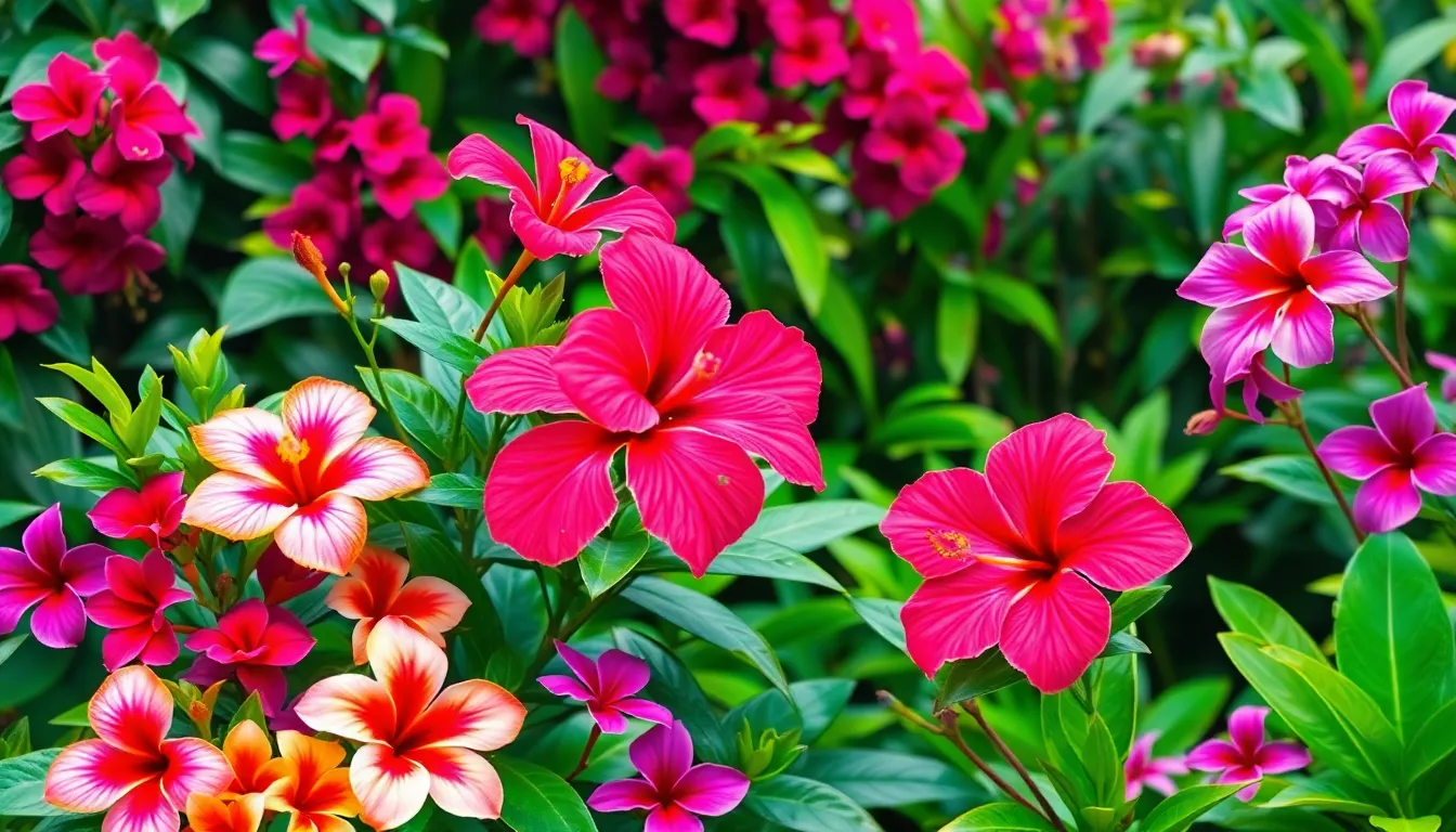 caribbean flowers