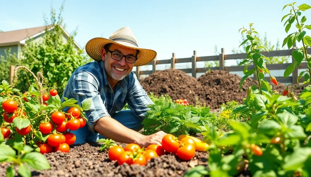 organic vegetable gardening