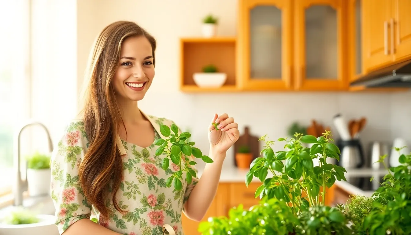 cooking with fresh herbs