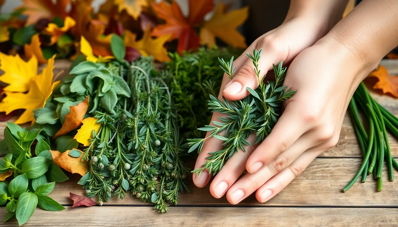 fall herbs